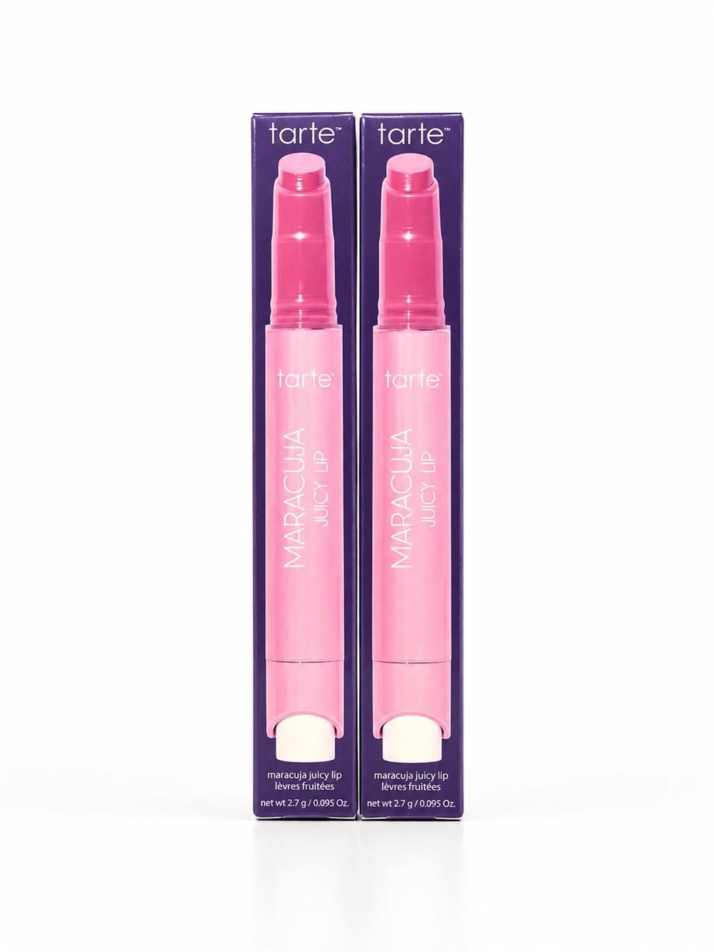 tarte Maracuja Juicy Lip Balm Stick — Bright Pink Duo